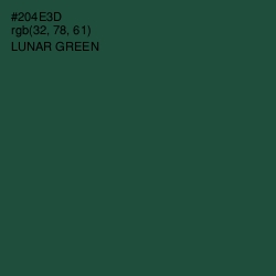 #204E3D - Lunar Green Color Image