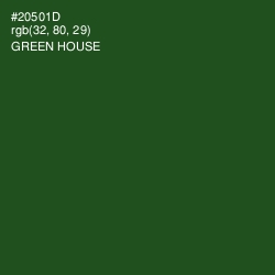 #20501D - Green House Color Image