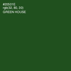 #20501E - Green House Color Image