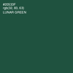 #20533F - Lunar Green Color Image