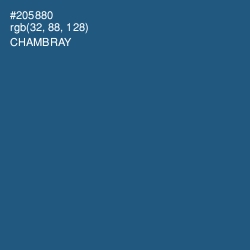 #205880 - Chambray Color Image