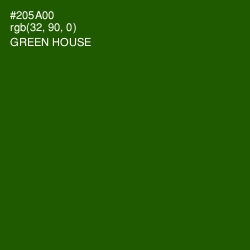 #205A00 - Green House Color Image