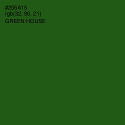 #205A15 - Green House Color Image