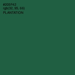 #205F42 - Plantation Color Image