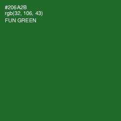 #206A2B - Fun Green Color Image