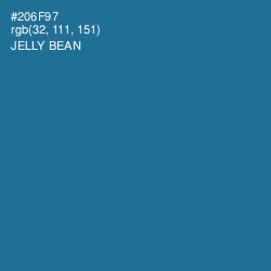 #206F97 - Jelly Bean Color Image