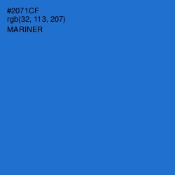 #2071CF - Mariner Color Image