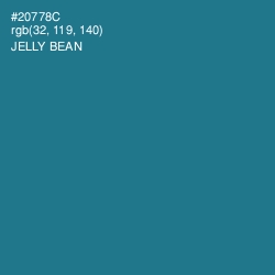 #20778C - Jelly Bean Color Image