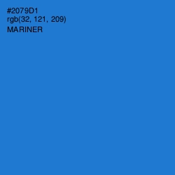 #2079D1 - Mariner Color Image