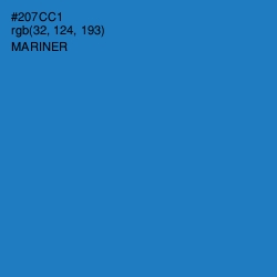 #207CC1 - Mariner Color Image