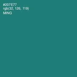 #207E77 - Ming Color Image