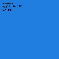 #207EE1 - Mariner Color Image