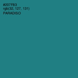 #207F83 - Paradiso Color Image