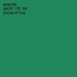 #20875E - Eucalyptus Color Image