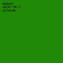 #208A07 - La Palma Color Image