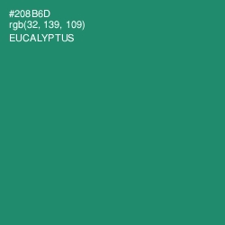 #208B6D - Eucalyptus Color Image