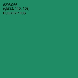 #208C66 - Eucalyptus Color Image