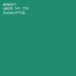 #208D71 - Eucalyptus Color Image