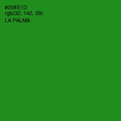 #208E1D - La Palma Color Image