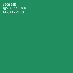 #208E5E - Eucalyptus Color Image