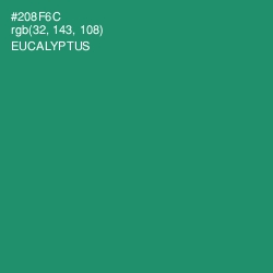 #208F6C - Eucalyptus Color Image