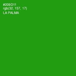 #209D11 - La Palma Color Image