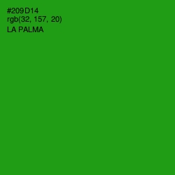 #209D14 - La Palma Color Image