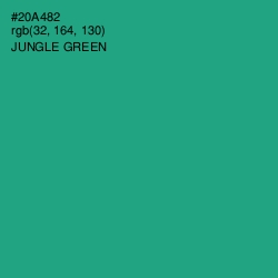 #20A482 - Jungle Green Color Image