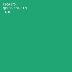 #20A575 - Jade Color Image