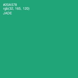 #20A578 - Jade Color Image