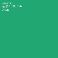 #20A772 - Jade Color Image