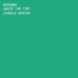 #20A880 - Jungle Green Color Image