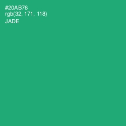 #20AB76 - Jade Color Image