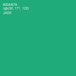 #20AB7A - Jade Color Image