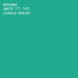 #20AB8E - Jungle Green Color Image