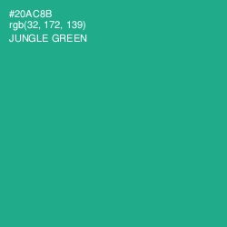 #20AC8B - Jungle Green Color Image