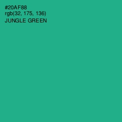 #20AF88 - Jungle Green Color Image