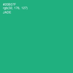 #20B07F - Jade Color Image