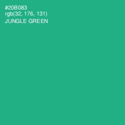 #20B083 - Jungle Green Color Image