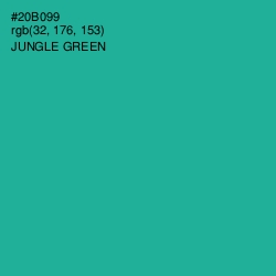 #20B099 - Jungle Green Color Image