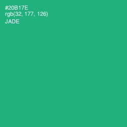 #20B17E - Jade Color Image