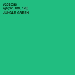 #20BC80 - Jungle Green Color Image