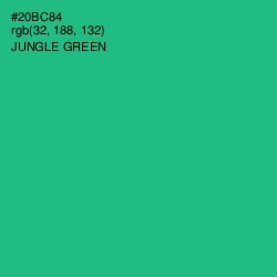 #20BC84 - Jungle Green Color Image