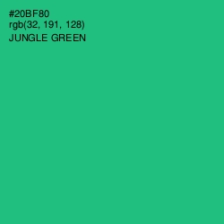 #20BF80 - Jungle Green Color Image