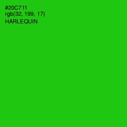 #20C711 - Harlequin Color Image