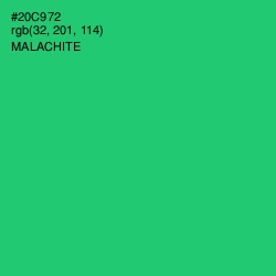 #20C972 - Malachite Color Image