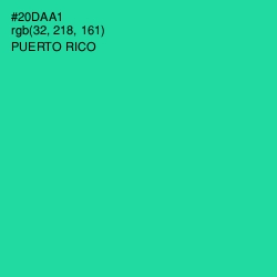 #20DAA1 - Puerto Rico Color Image