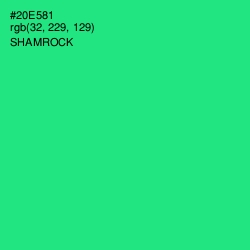 #20E581 - Shamrock Color Image
