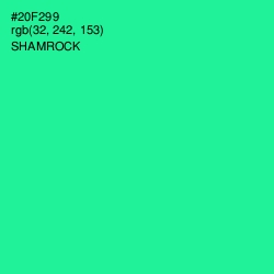 #20F299 - Shamrock Color Image