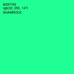 #20FF93 - Shamrock Color Image